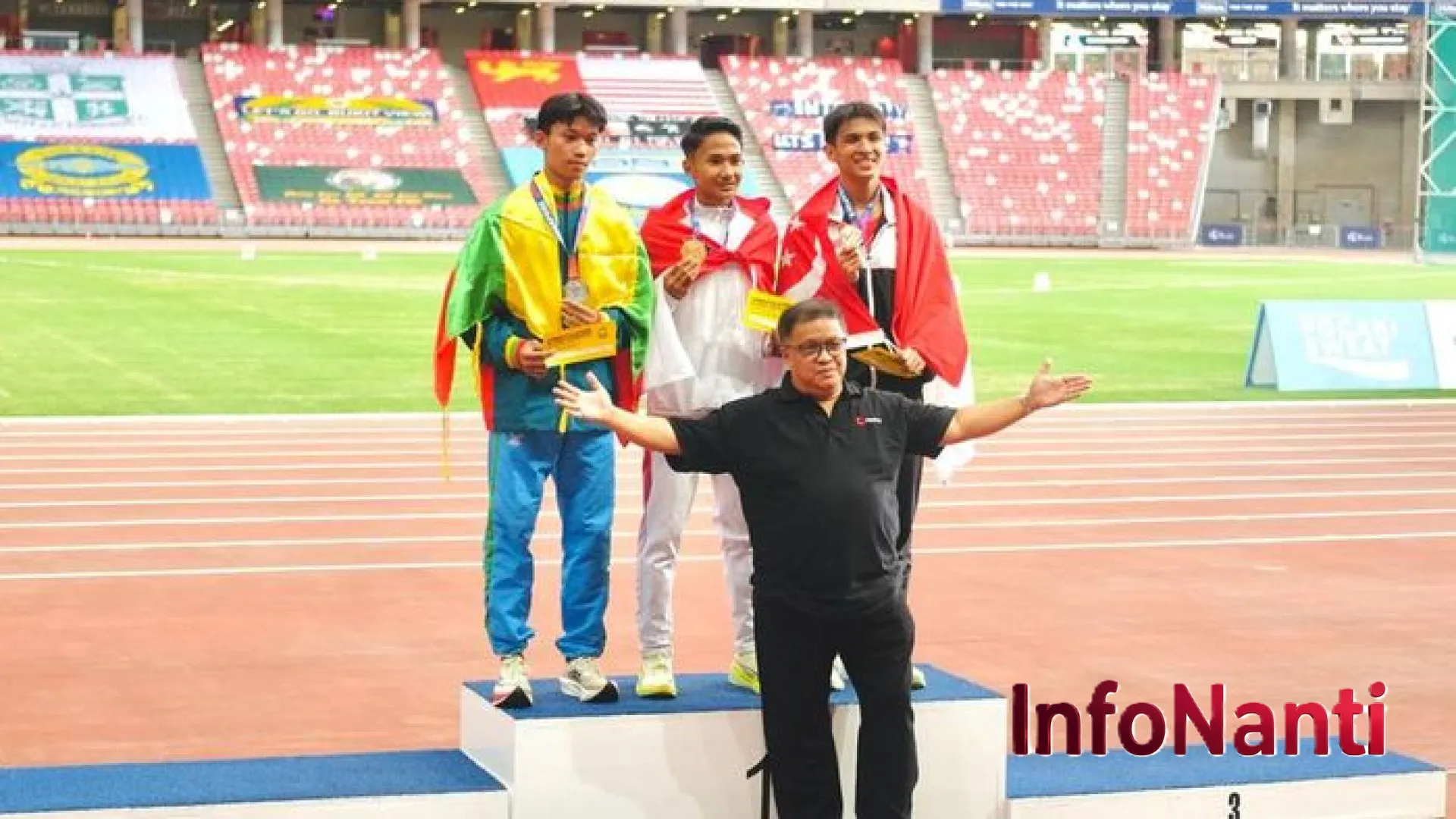 Dominasi Merah Putih: Indonesia Sapu Bersih 8 Medali Emas di Singapore Open Track & Field Championships 2026