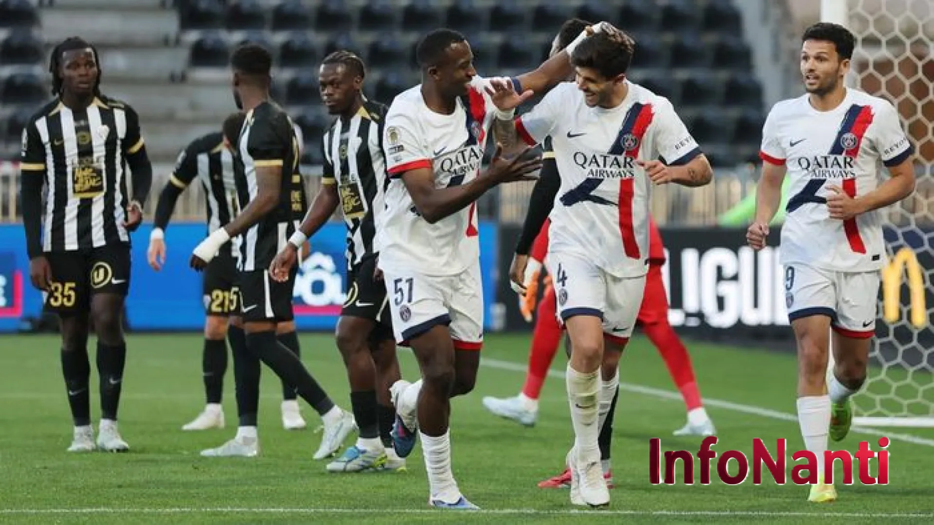 Dominasi Les Parisiens: PSG Bungkam Angers 3-0 Meski Kehilangan Goncalo Ramos
