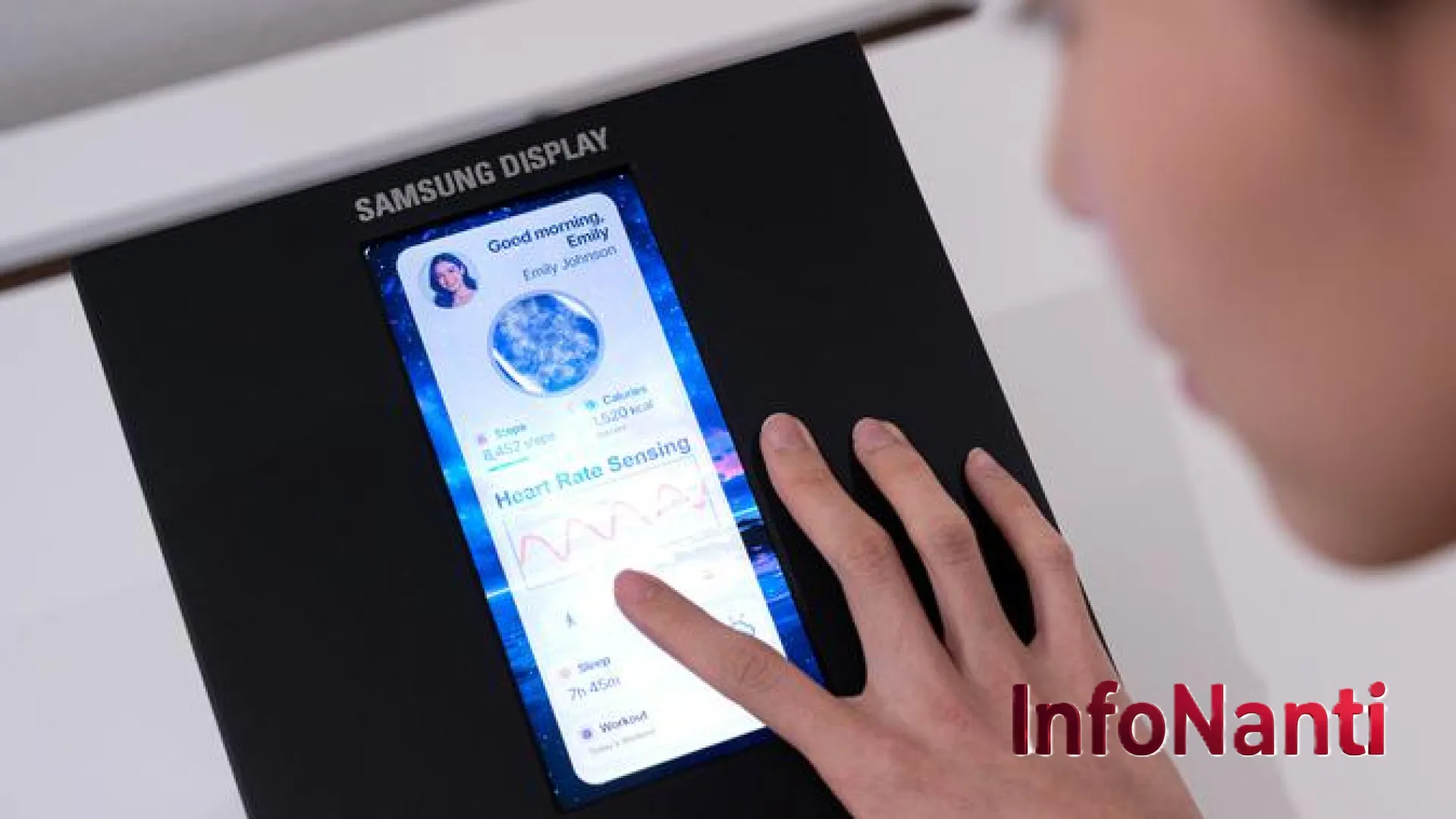 Revolusi Layar Masa Depan: Samsung Perkenalkan OLED Canggih yang Bisa Pantau Kesehatan dan Bertransformasi Fisik