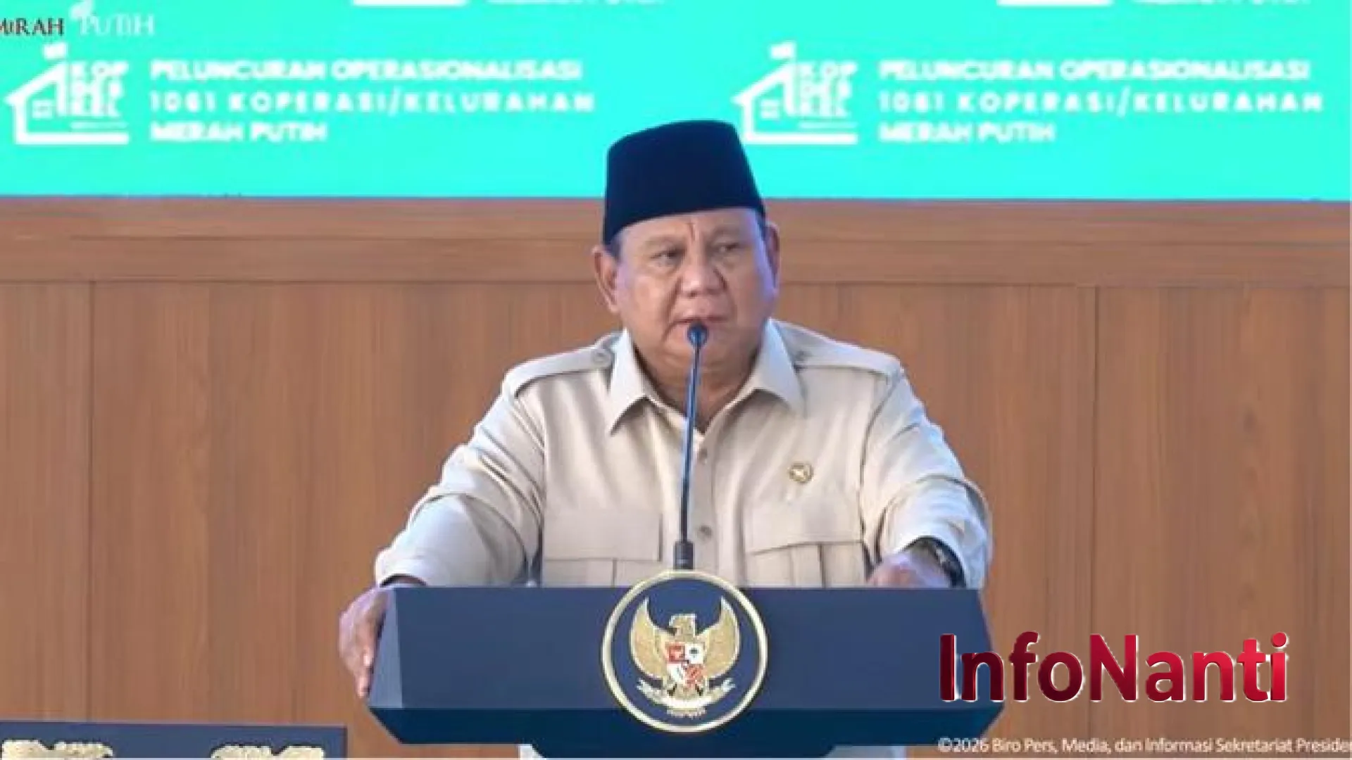 Revolusi Ekonomi Desa: Presiden Prabowo Instruksikan Penyaluran Kredit Murah Lewat Jaringan Koperasi Merah Putih