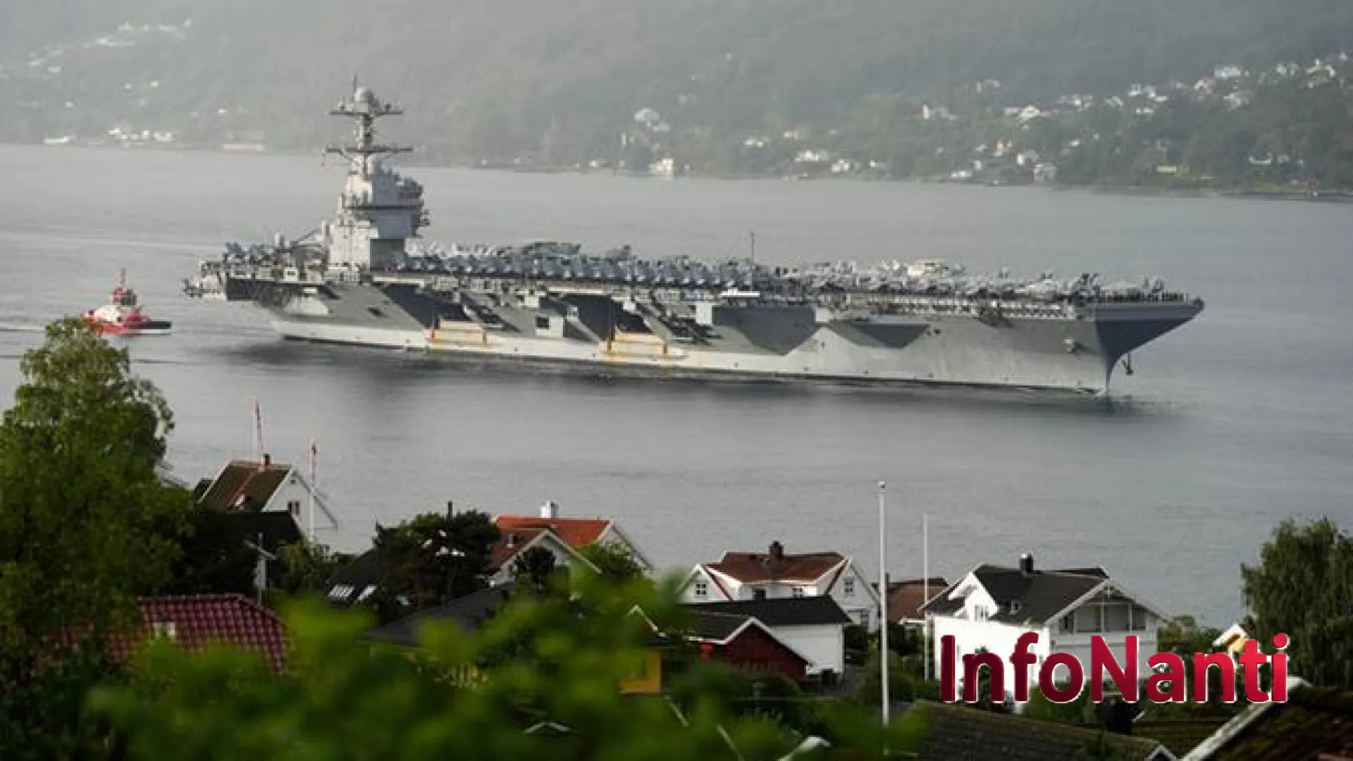 Misi Bersejarah Berakhir: Kapal Induk USS Gerald R. Ford Kembali ke Pangkalannya Setelah 326 Hari di Laut