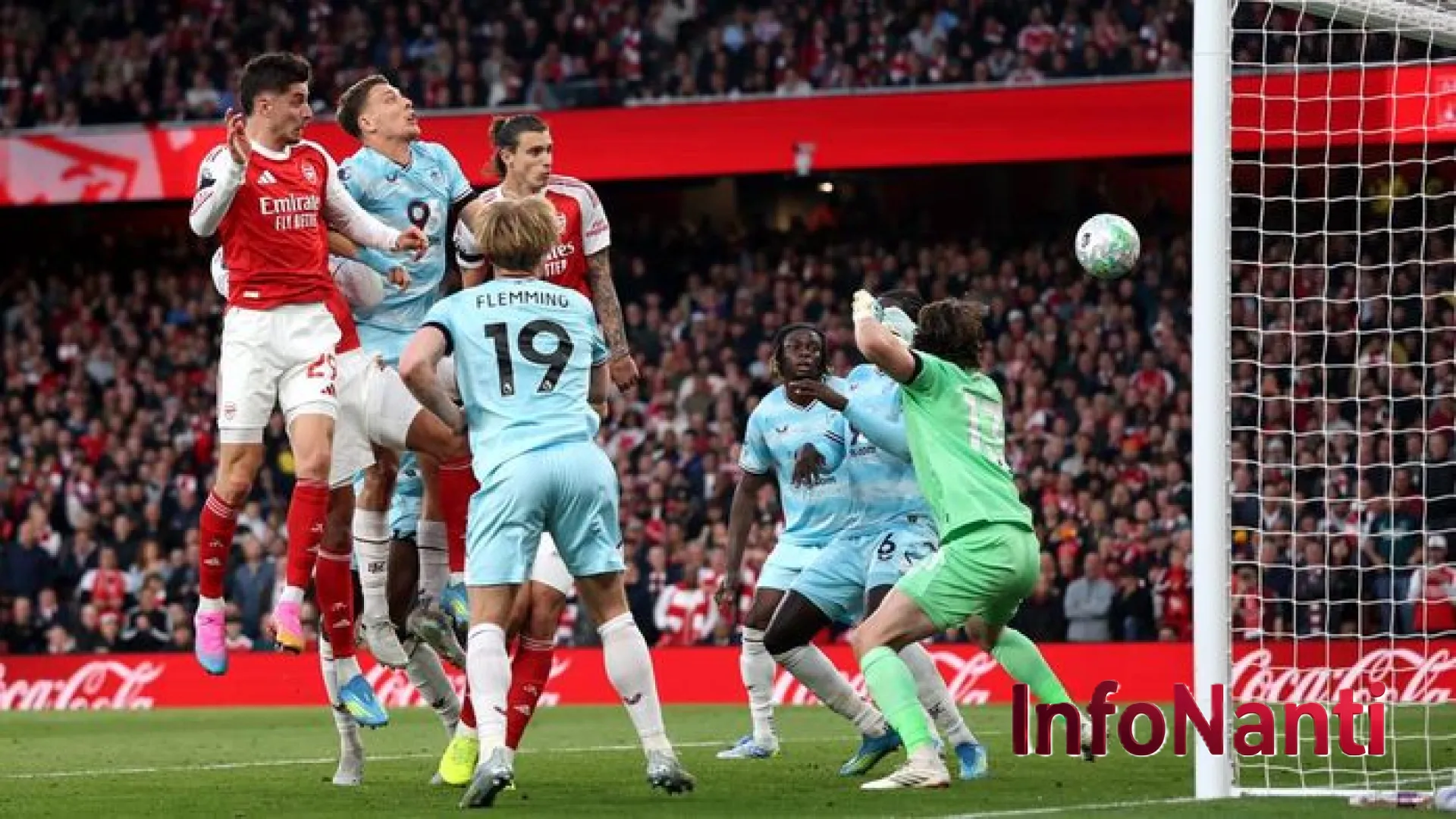 Dominasi Arsenal di Emirates: Tandukan Kai Havertz Pecah Kebuntuan Lawan Burnley