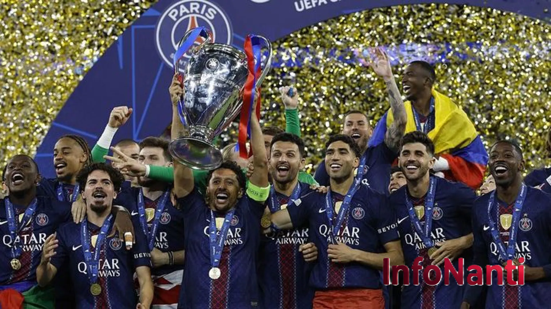 Dominasi PSG di Eropa: Tekuk Arsenal, Les Parisiens Cetak Sejarah Back-to-Back Juara Liga Champions