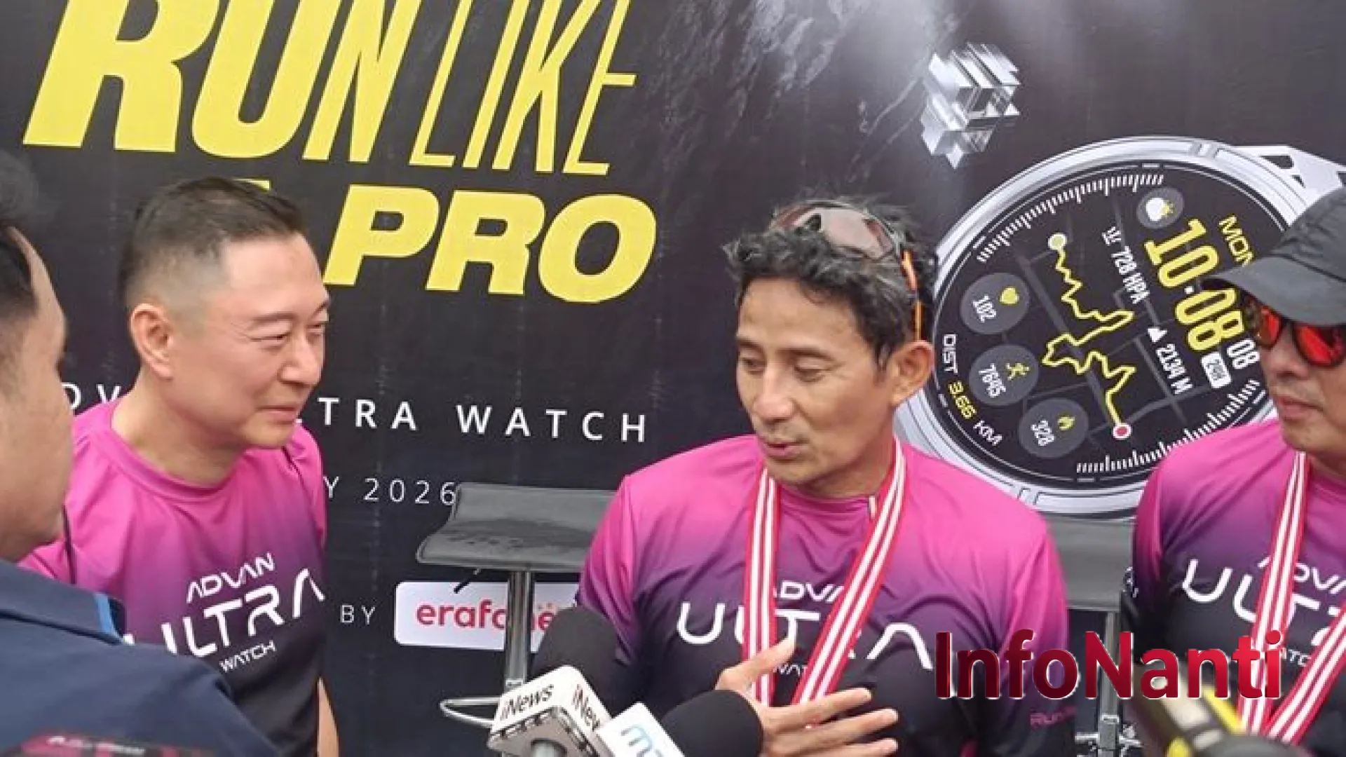 Sinergi Kebugaran dan Teknologi: Sandiaga Uno Meriahkan Ajang ‘Run Like A Pro’ di Senayan