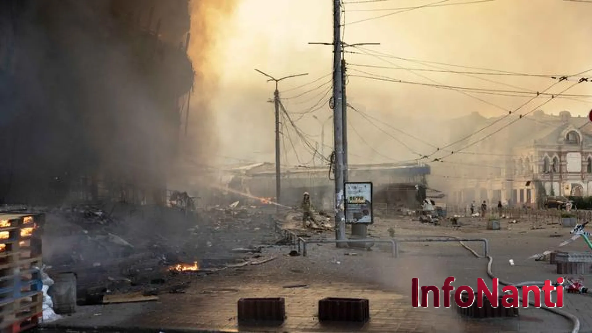 Hujan Rudal di Ukraina: Tragedi Dnipro dan Kyiv dalam Serangan Fajar yang Menghancurkan