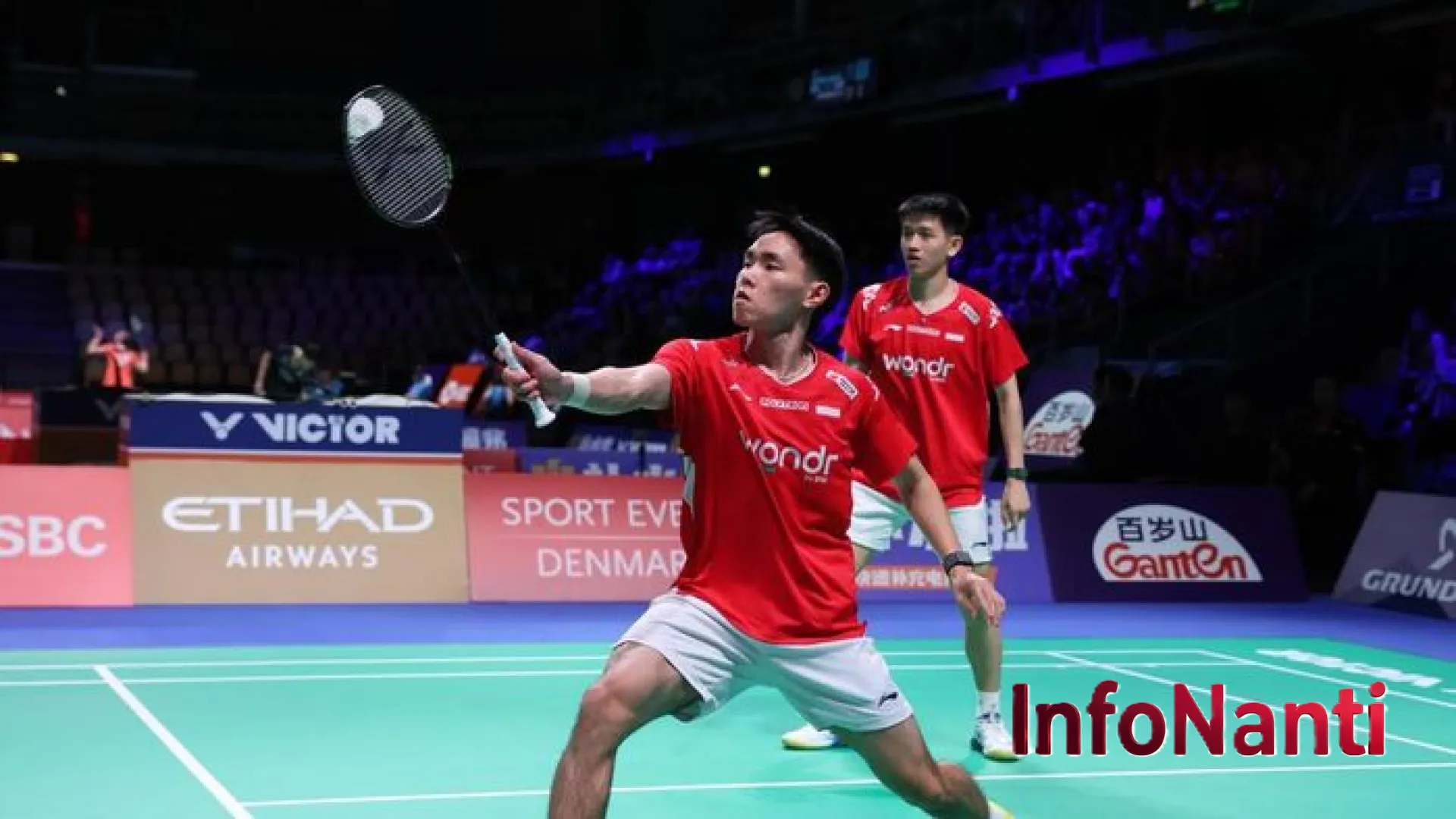 Dominasi Istora! Raymond Indra/Nikolaus Joaquin Melaju Mulus ke Babak Kedua Indonesia Open 2026