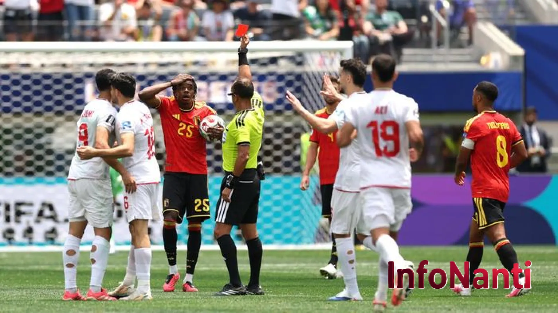 Drama Tanpa Gol di Los Angeles: 10 Pemain Belgia Redam Agresi Iran dalam Lanjutan Piala Dunia 2026