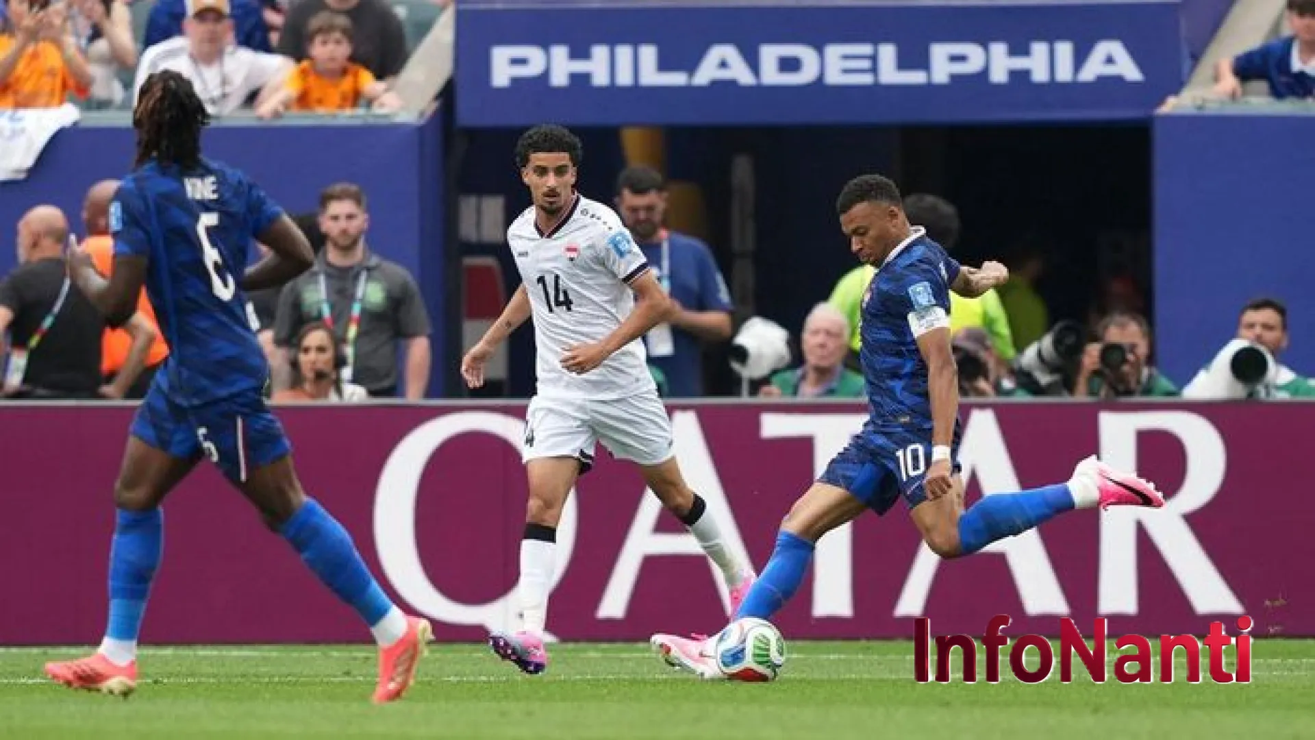 Sihir Kylian Mbappe di Philadelphia: Prancis Dominasi Irak dalam Lanjutan Grup I Piala Dunia 2026