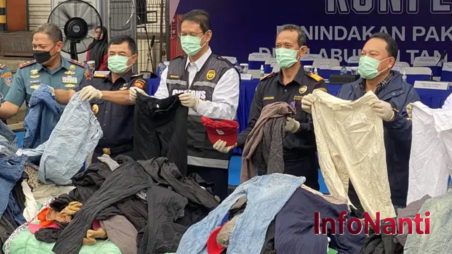 Sikat Mafia Impor! Bea Cukai Bongkar Skandal Pakaian Bekas Ilegal Senilai Rp 53 Miliar