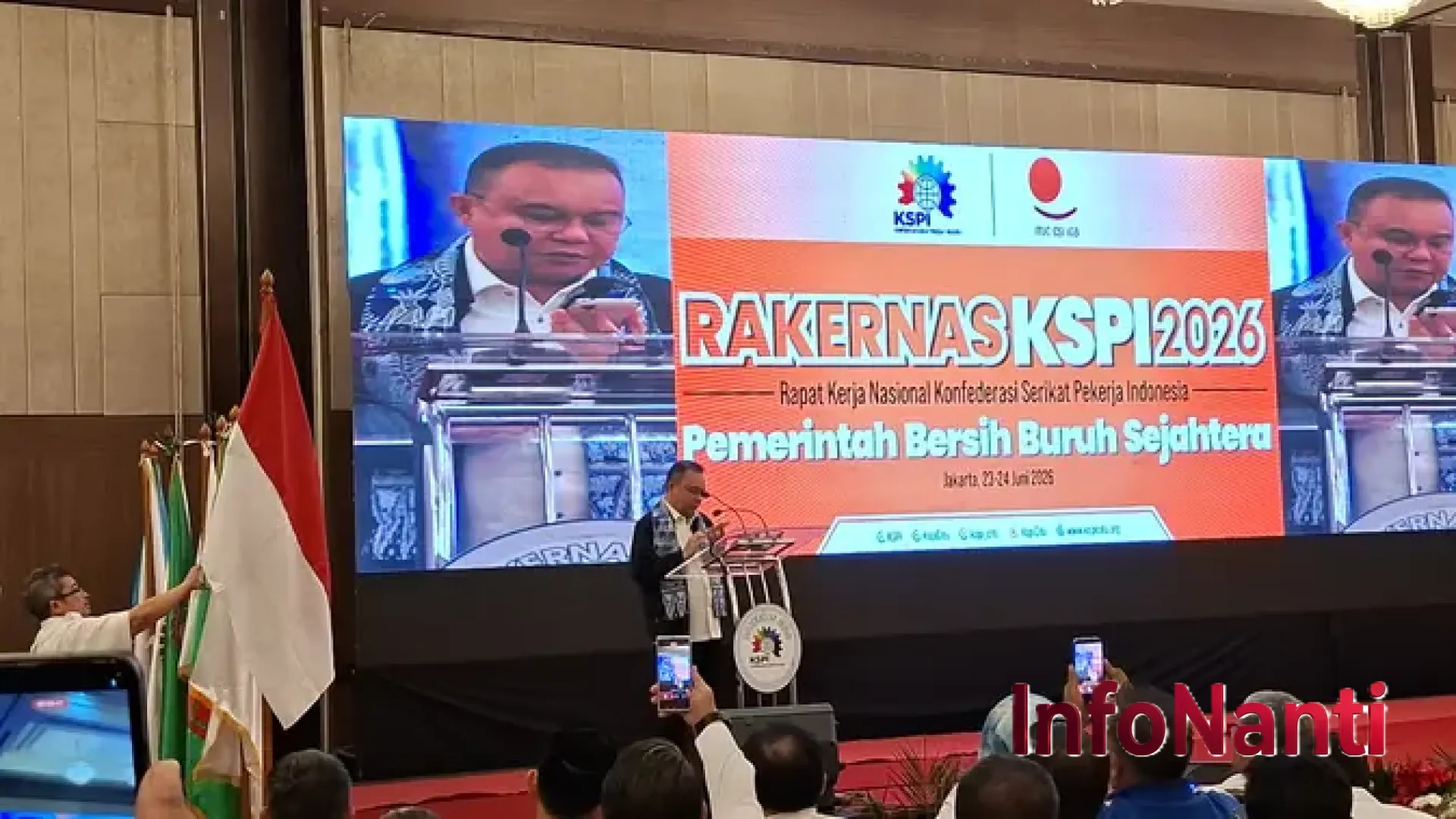 Krisis Harga Gas Mengancam 55 Ribu Buruh: Aksi Cepat Sufmi Dasco Telepon Bos Pertamina di Depan Ribuan Pekerja