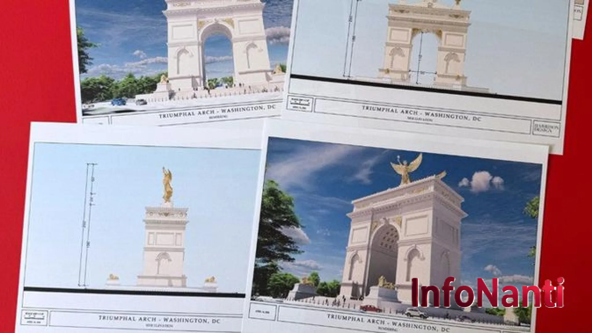 Ambisi Donald Trump Membangun ‘Arc de Trump’: Monumen Kemenangan Megah di Jantung Washington