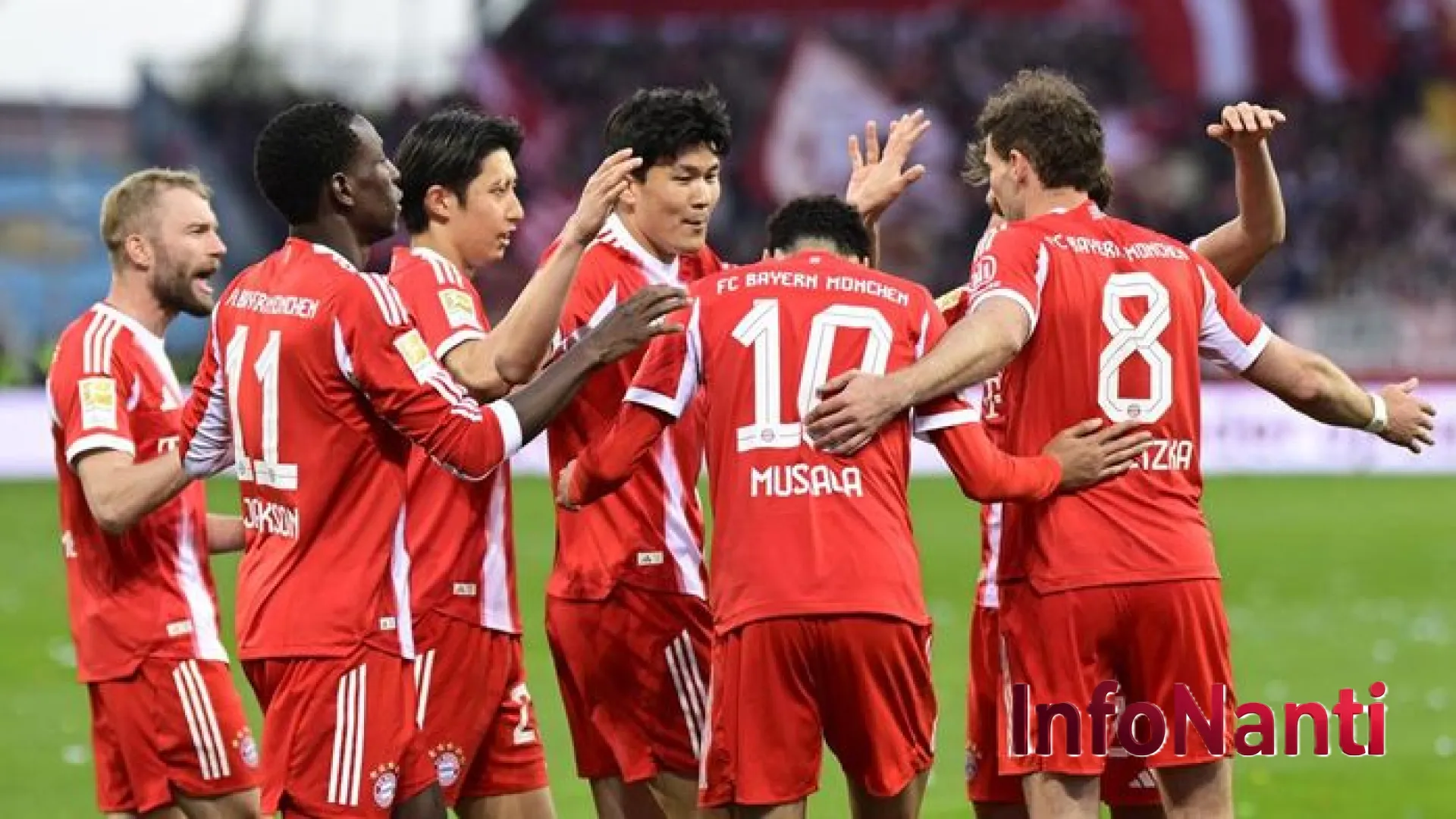 Dominasi Mutlak! Bayern Munich Hancurkan St. Pauli dan Ukir Rekor 105 Gol di Bundesliga