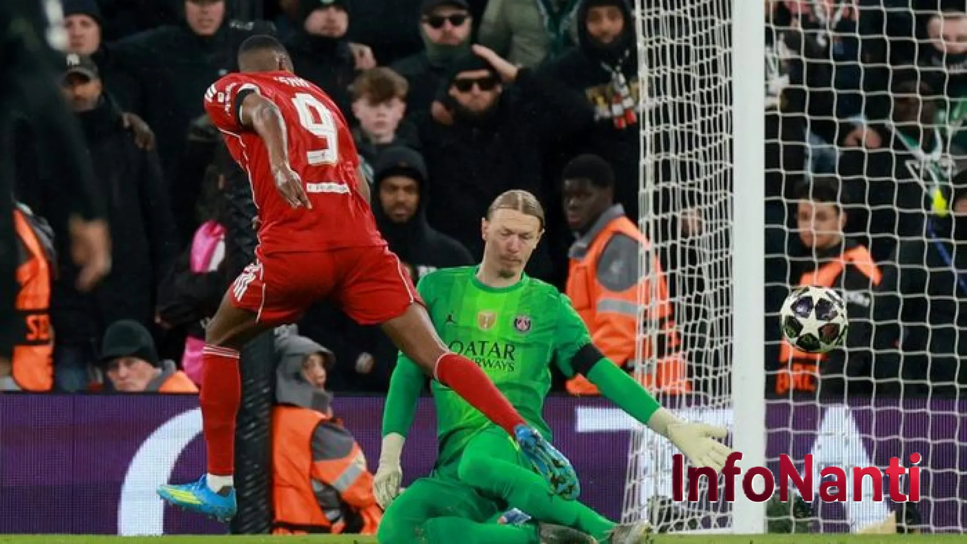 Duel Sengit di Anfield: Liverpool Masih Buntu Hadapi Tembok PSG di Babak Pertama