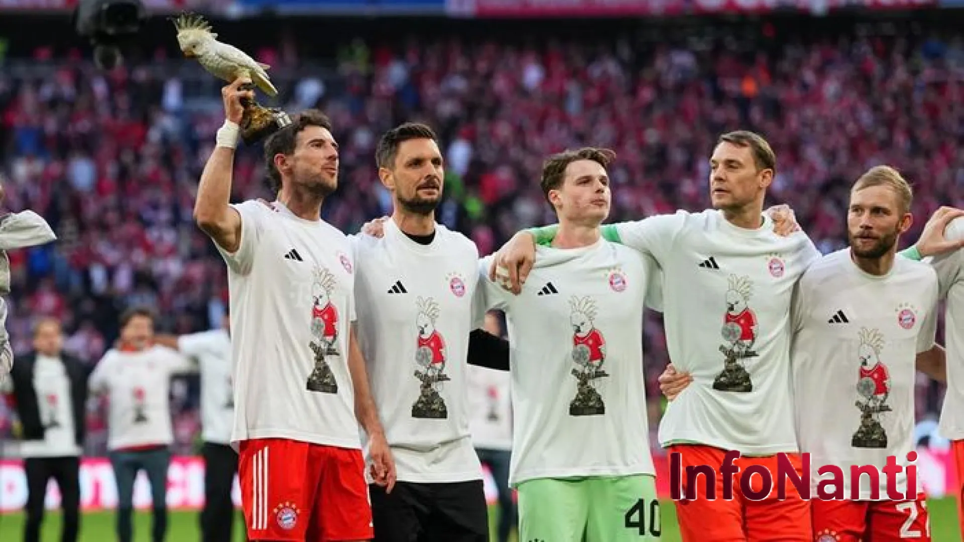 Misteri Burung Kakatua di Tengah Pesta Juara Bayern Munich: Simbol Keberuntungan Baru Die Roten