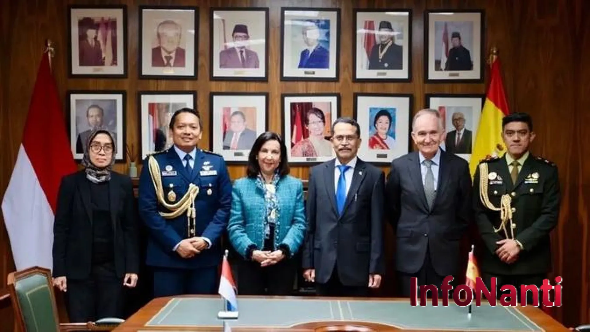 Solidaritas di Madrid: Menhan Spanyol Beri Penghormatan Terakhir untuk Prajurit Indonesia yang Gugur di Lebanon