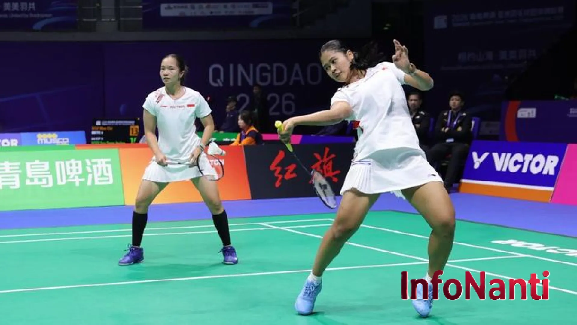 Tembok Jepang Masih Terlalu Kokoh, Rachel/Febi Terhenti di Perempat Final Kejuaraan Asia 2026
