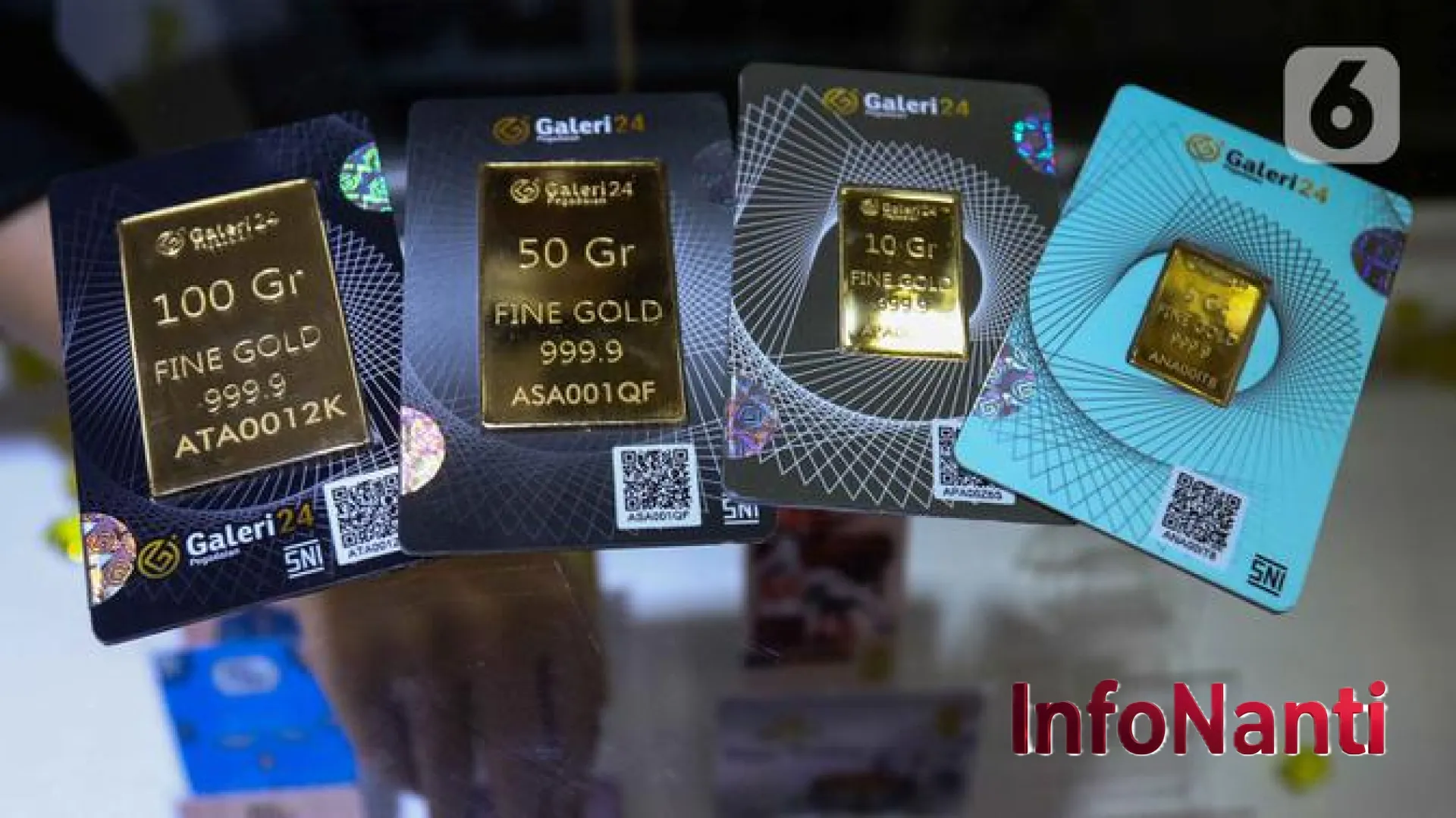 Update Harga Emas Pegadaian 12 April 2026: Antam Menanjak Tipis, Galeri24 dan UBS Bertahan Kokoh